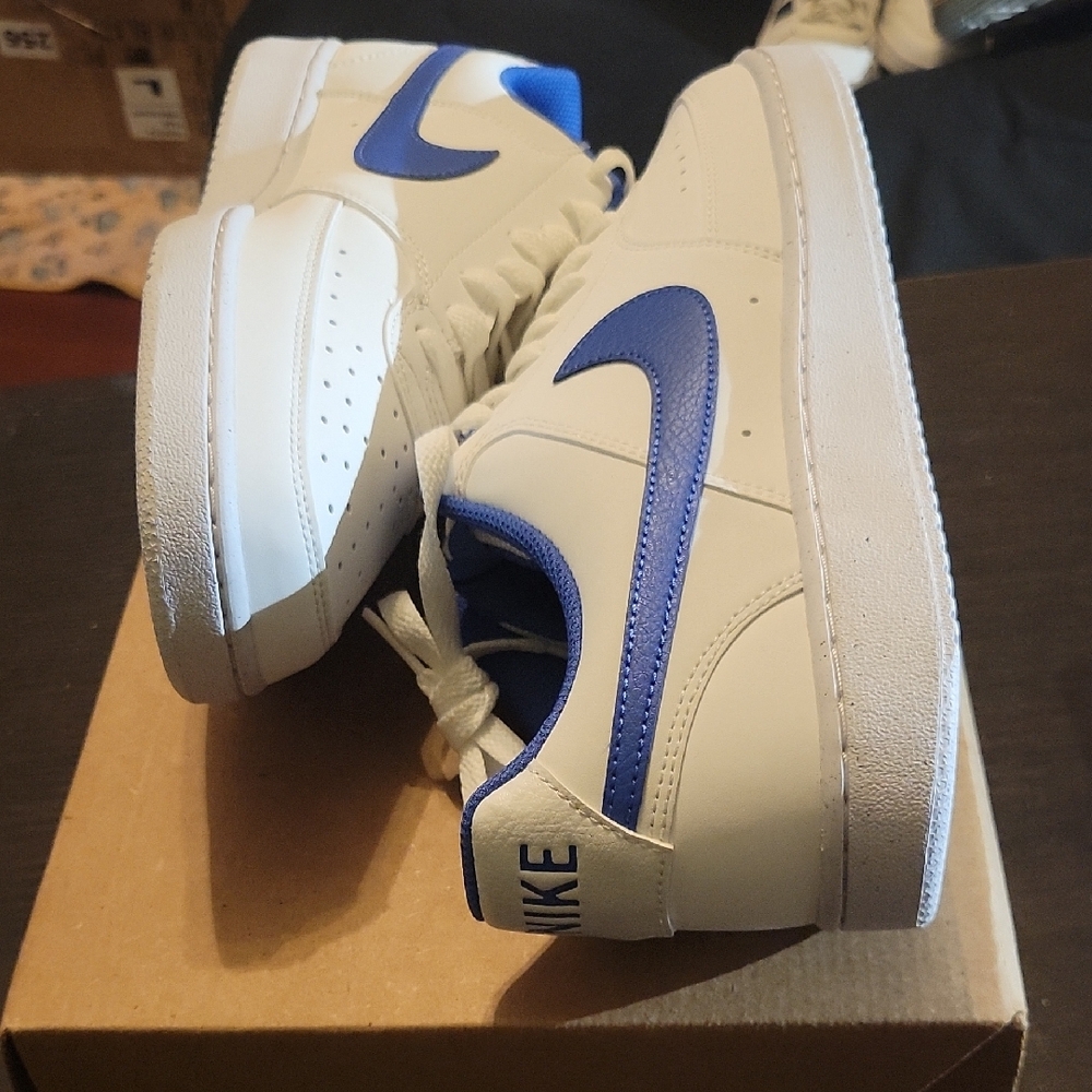 Nike Court Vision Low "Game Royal" (2020) Mens 10 Womens 11.5 NEW - Picture 8 of 9